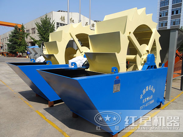 單葉輪式洗砂機(jī)，占地小，處理量小