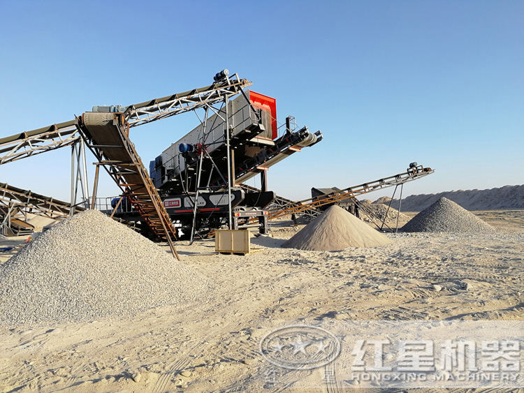 機(jī)制砂用戶現(xiàn)場，多個(gè)現(xiàn)場可提供就近安排參觀