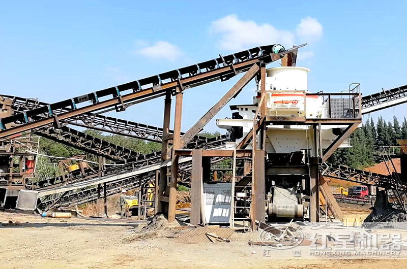 制砂機成品粒型好，成品多用于建筑工程，道路基建